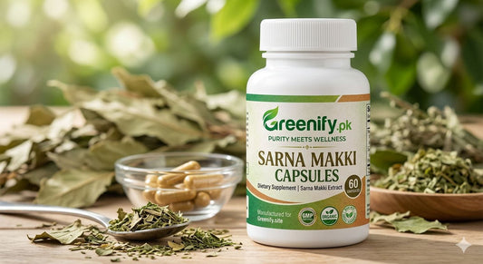 Sarna Makki Capsules – 60 Caps | Dietary Supplement | Greenify.pk