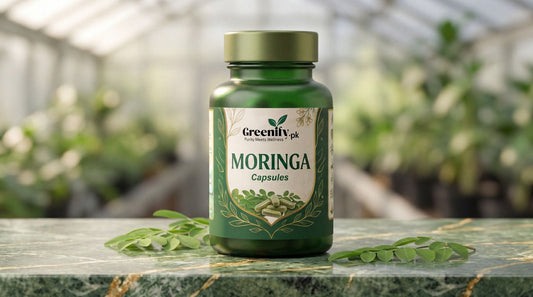 Moringa Capsules Premium Herbal Supplement by Greenify.pk