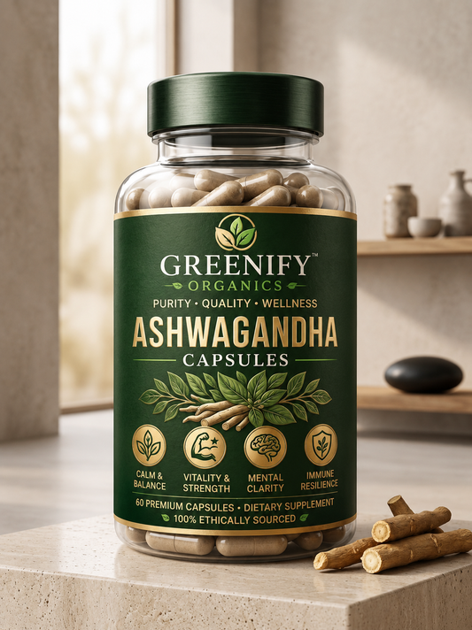 Ashwagandha Premium  Capsules – Herbal Wellness